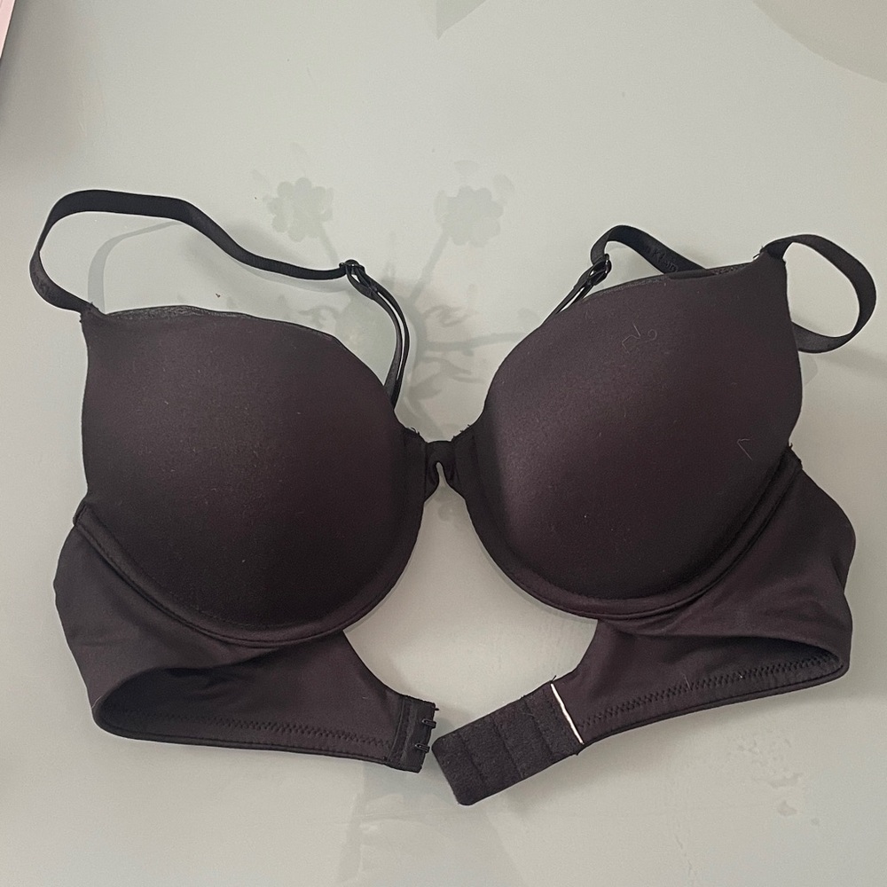 Calvin Klein Black T-Shirt Bra